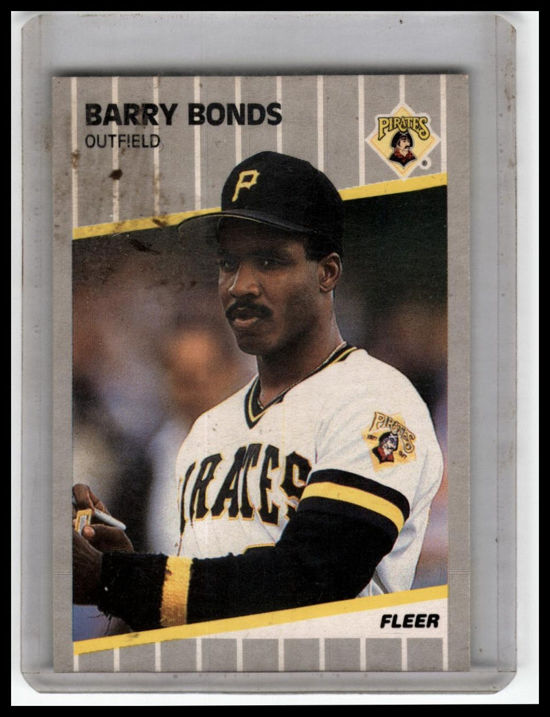 1989 Fleer #202 Barry Bonds