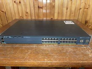 Cisco WS-C2960X-24TS-L V03 24-Port Gigabit Ethernet Switch w/ 4x SFP