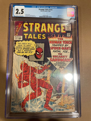 Strange Tales (Issue 115)CGC 2.5