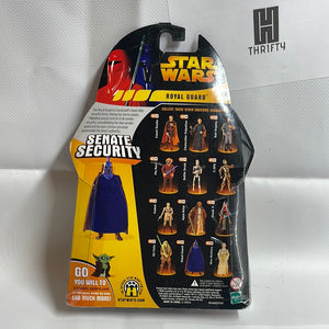 Star Wars ROTS Royal Guard Senate Security Action Figure #23 Red (2005, Hasbro)