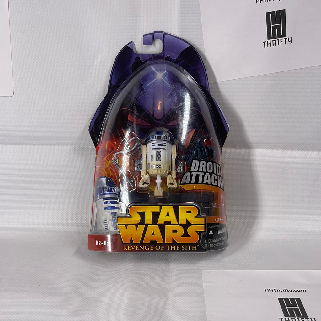 STAR WARS Revenge Of The Sith R2-D2 DROID ATTACK Action Figure