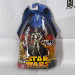 STAR WARS REVENGE OF THE SITH C-3PO PROTOCOL DROID ACTION FIGURE