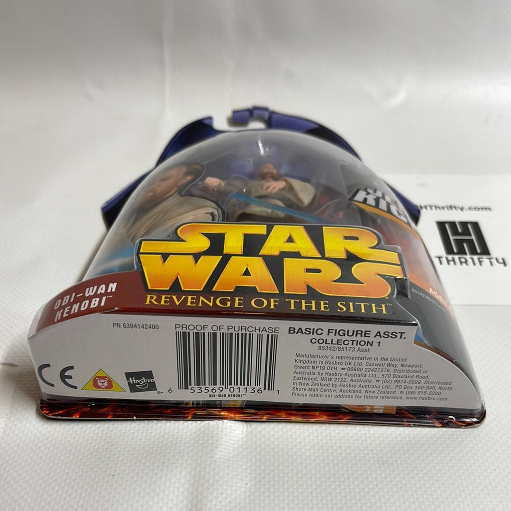 2005 Hasbro Star Wars Revenge Of The Sith 3.75" Obi-Wan Kenobi Action Figure