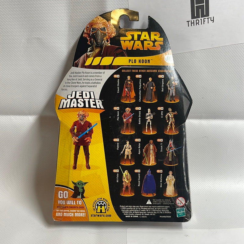 Star Wars Revenge Of The Sith Plo Koon Jedi Master