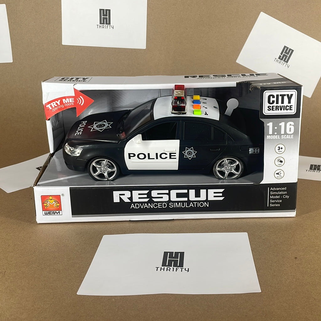 Wenyi Rescue Police Model Car