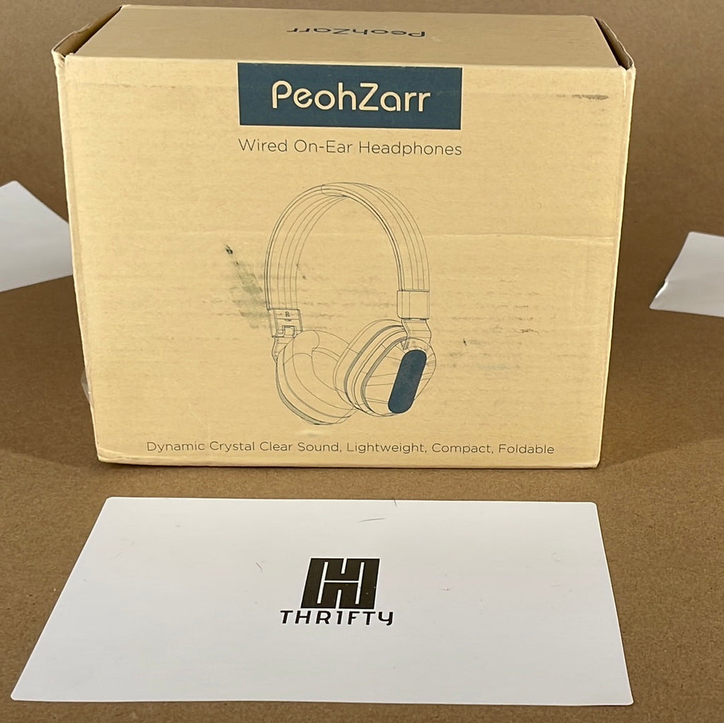 PeohZarr Wired On-ear Headphones